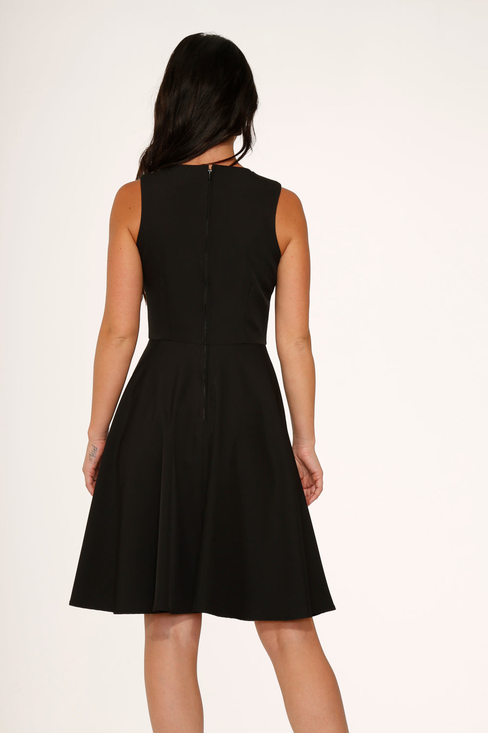 Halloween Pumpkin Embroidery Swing Dress