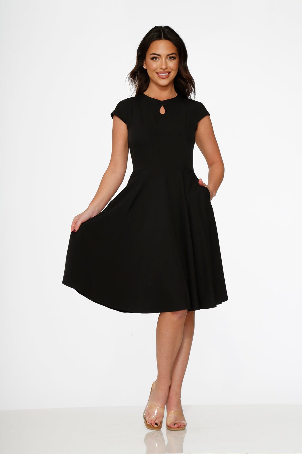 Black Swing Dress