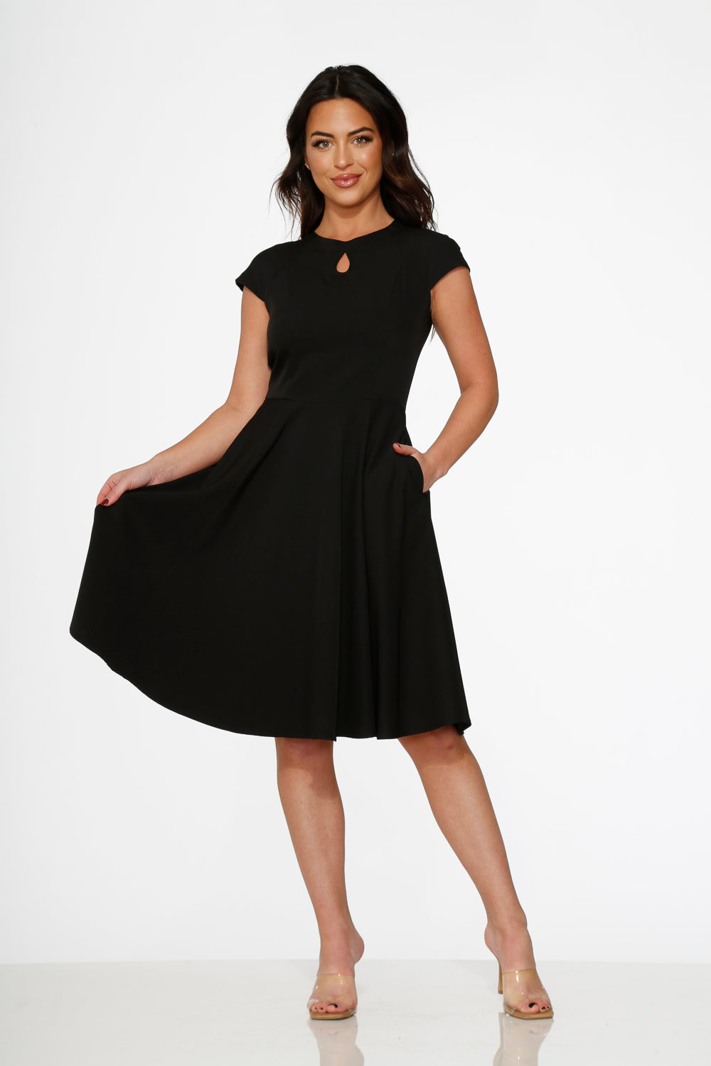 Black Swing Dress