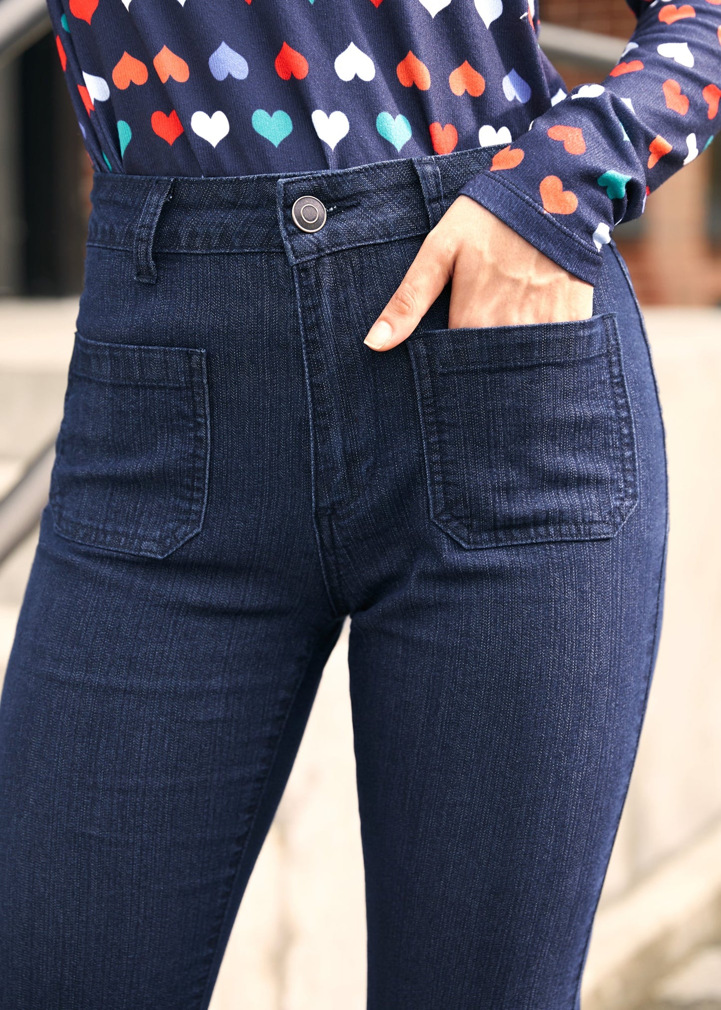 Love and Mariner Flared Jeans