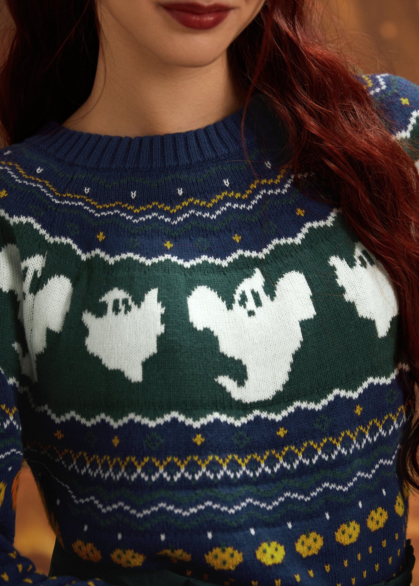 Happy Hauntings Fair Isle Sweater