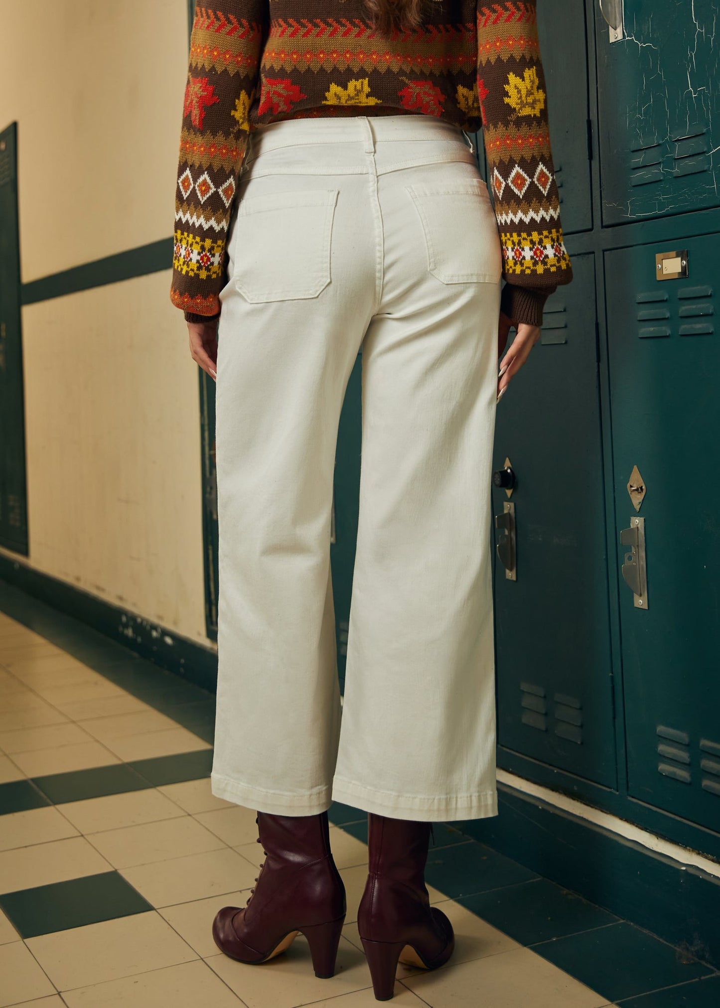 Boho Bliss Wide Leg Crop Pant