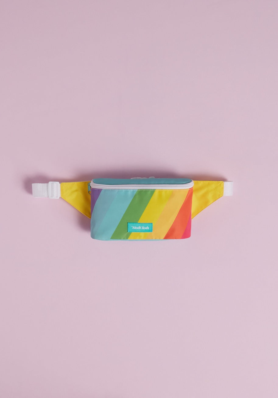 Rad Rainbow Stripe Fanny Pack