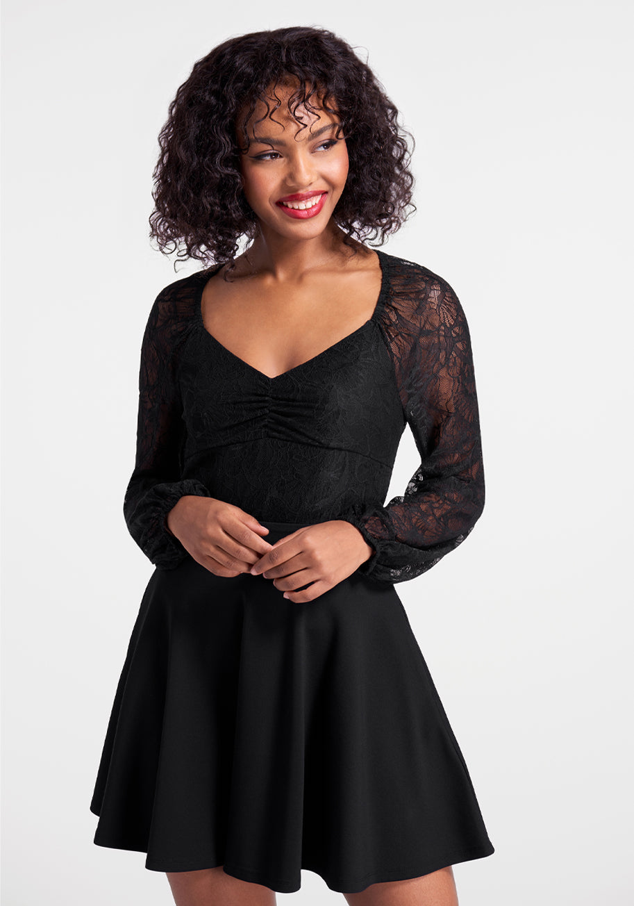 In The Groove Lace Top