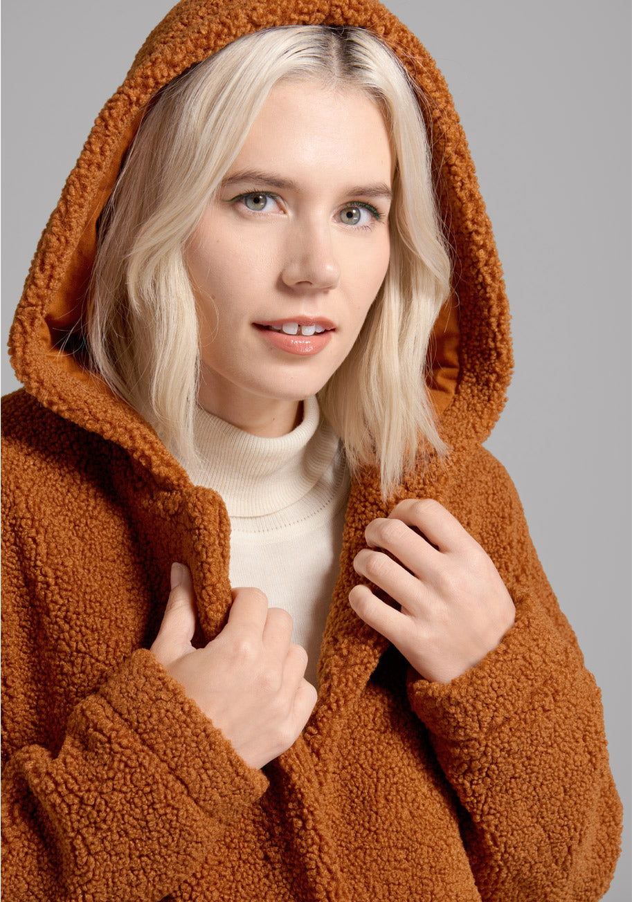 Plush On You Teddy Jacket
