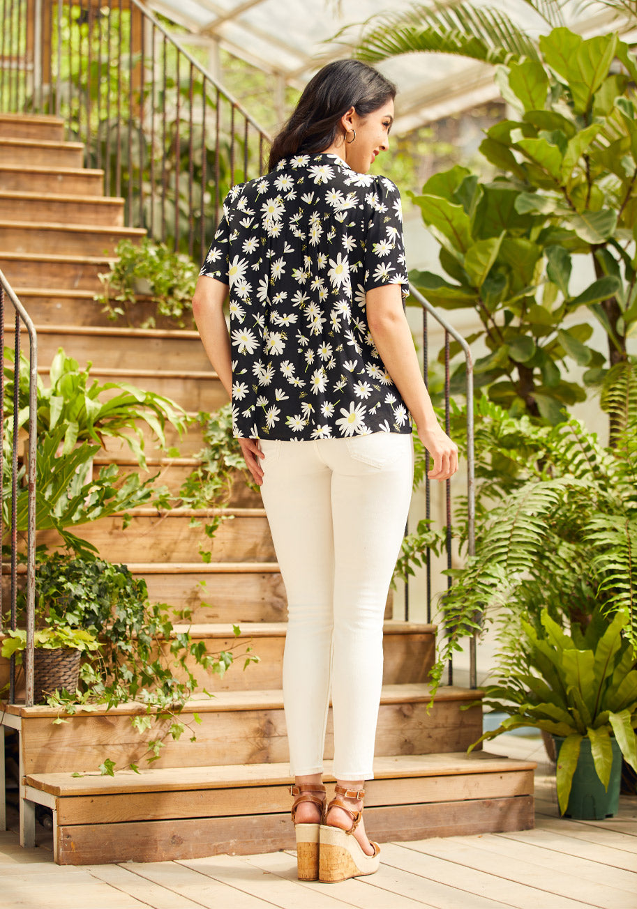 Made For Merriment Button-Up Top