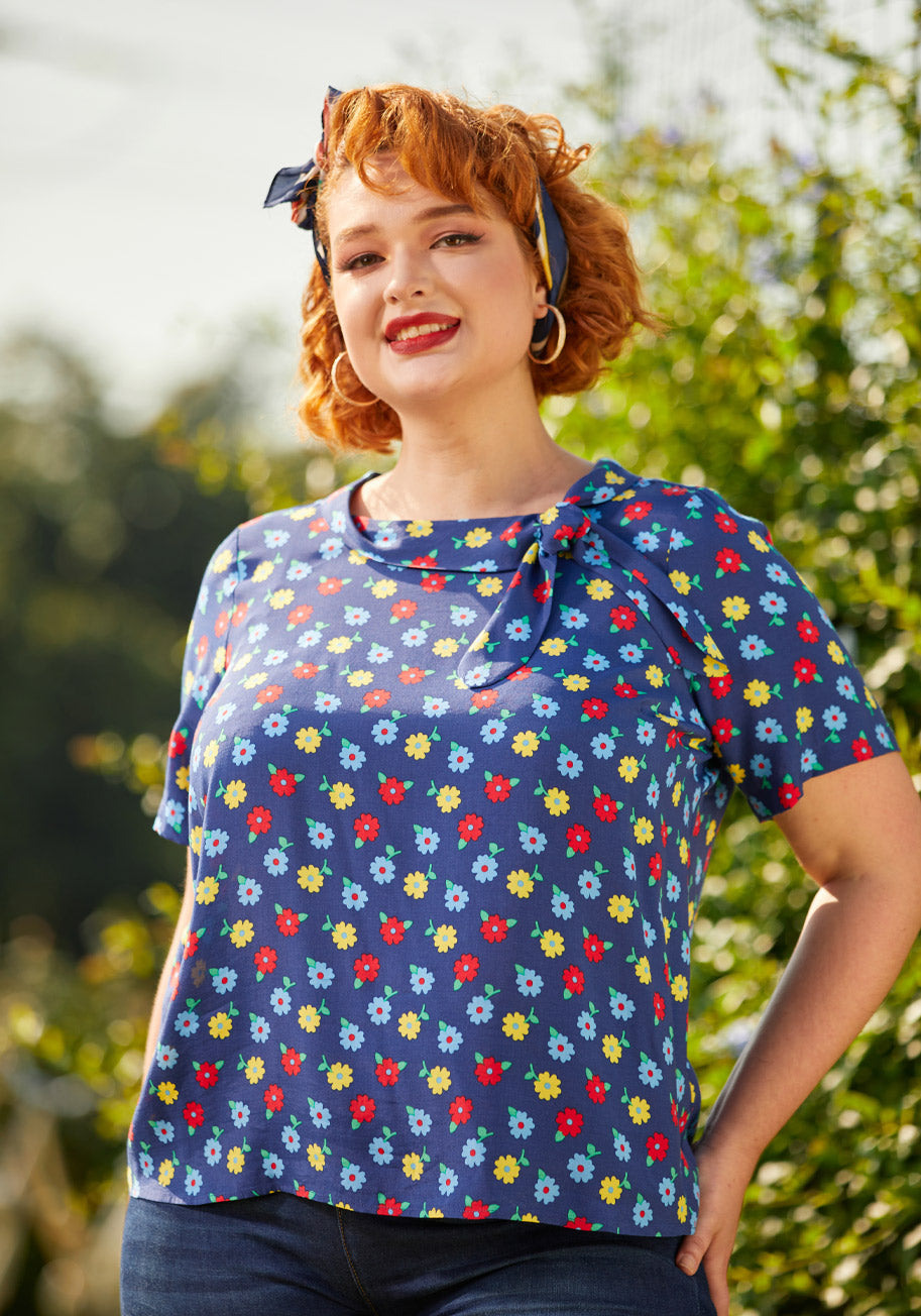 Taken To Traveling Blouse