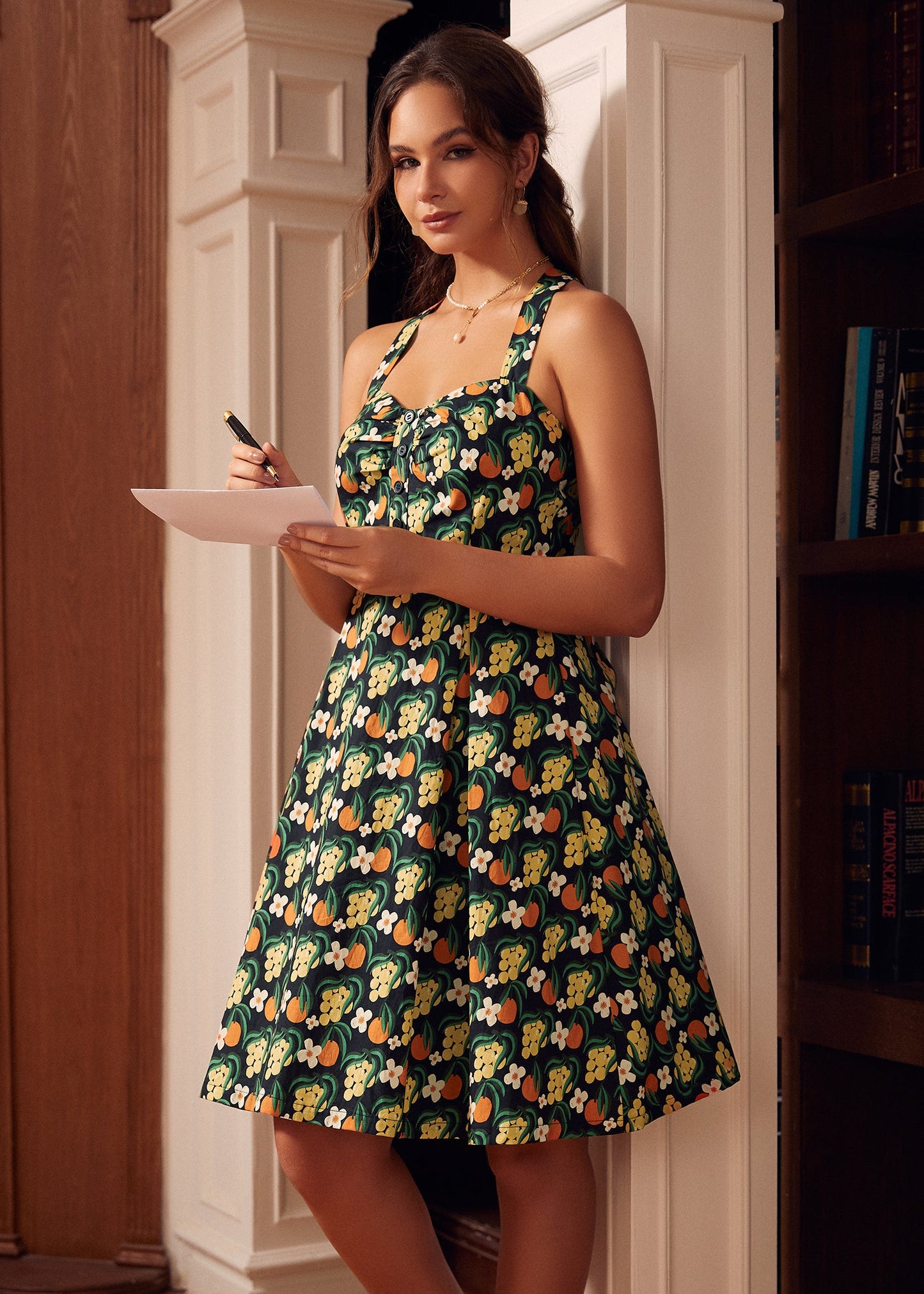 Midnight Garden Mini Dress