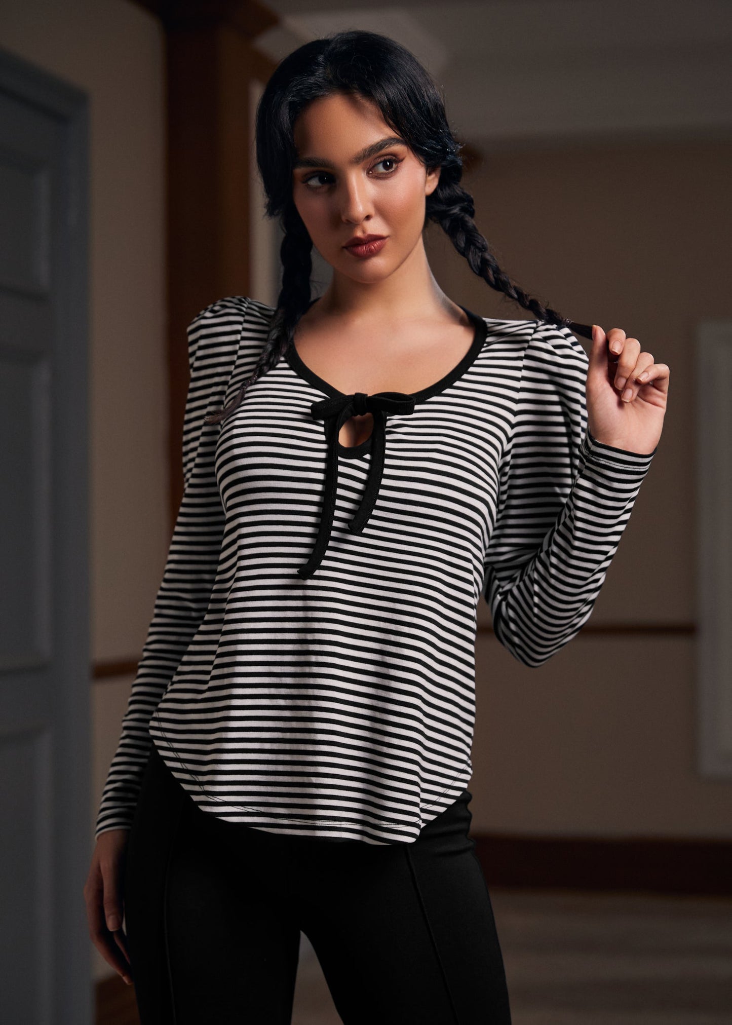 Vintage Vignette Long Sleeve Tee