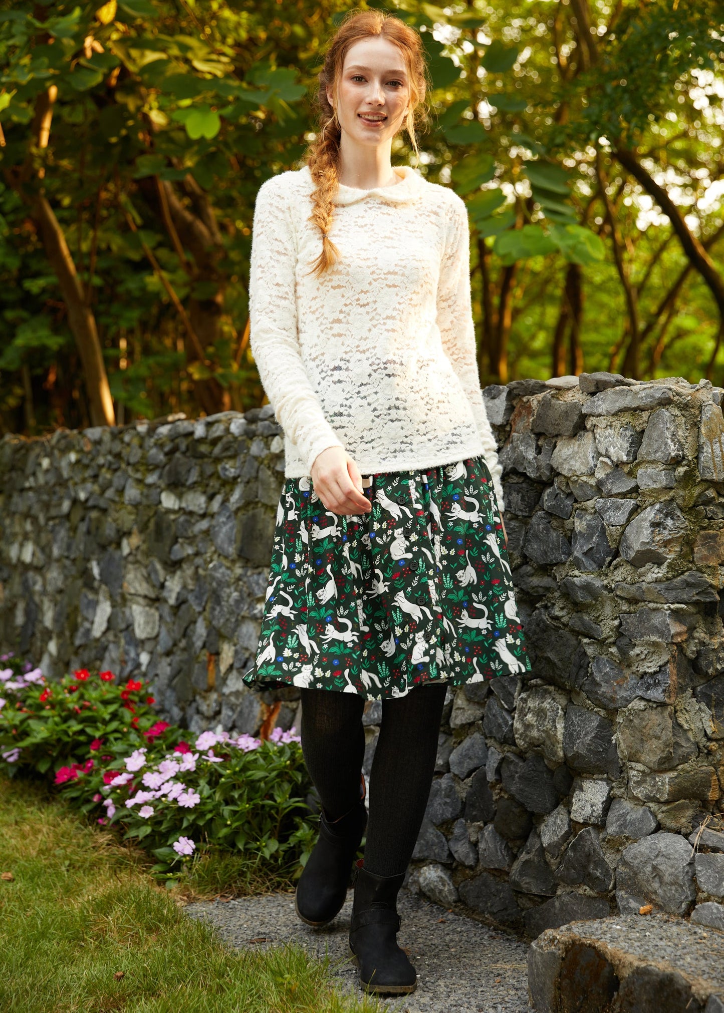 Sweep Me Off My Feet Peter Pan Collar Tee