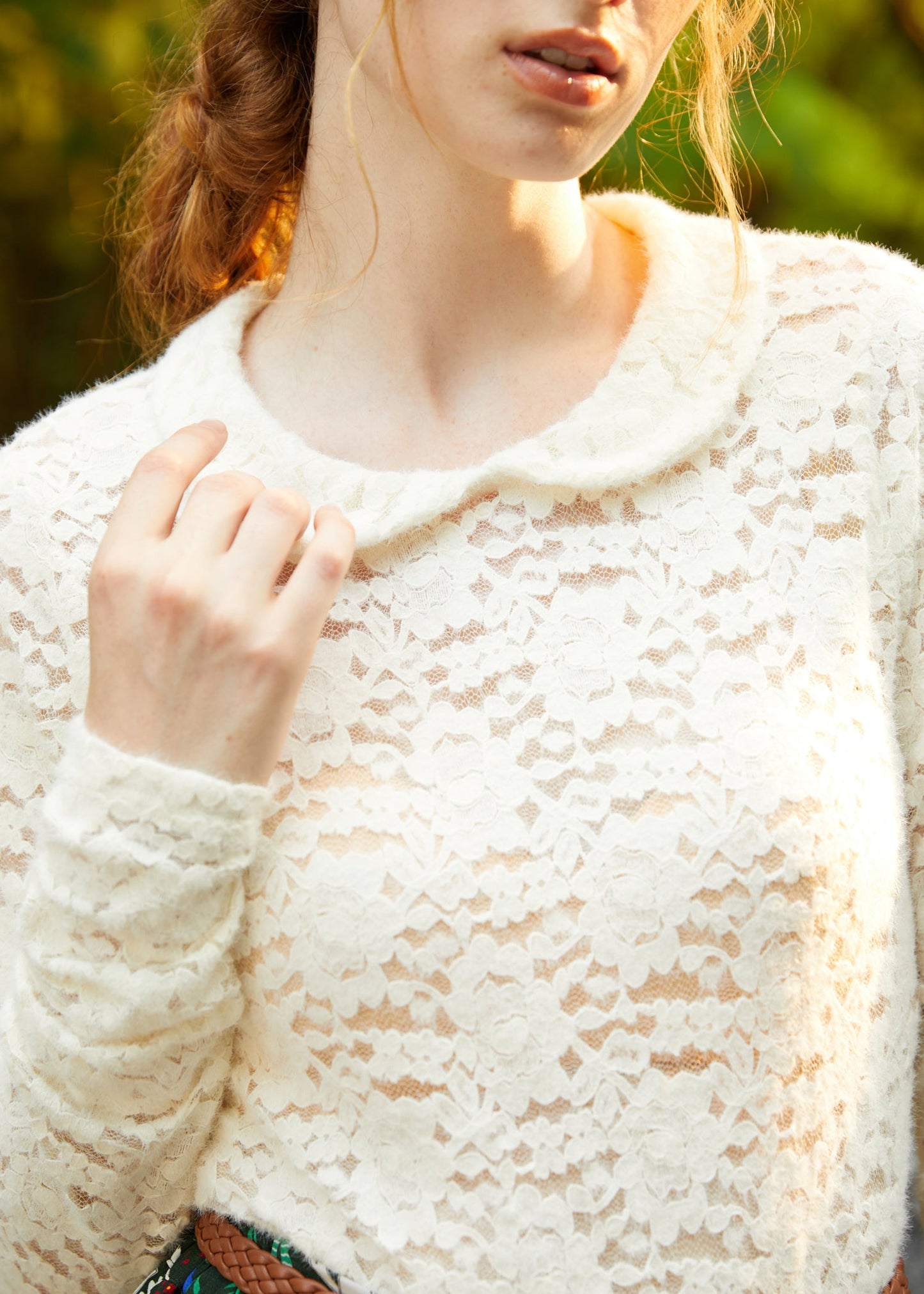 Sweep Me Off My Feet Peter Pan Collar Tee