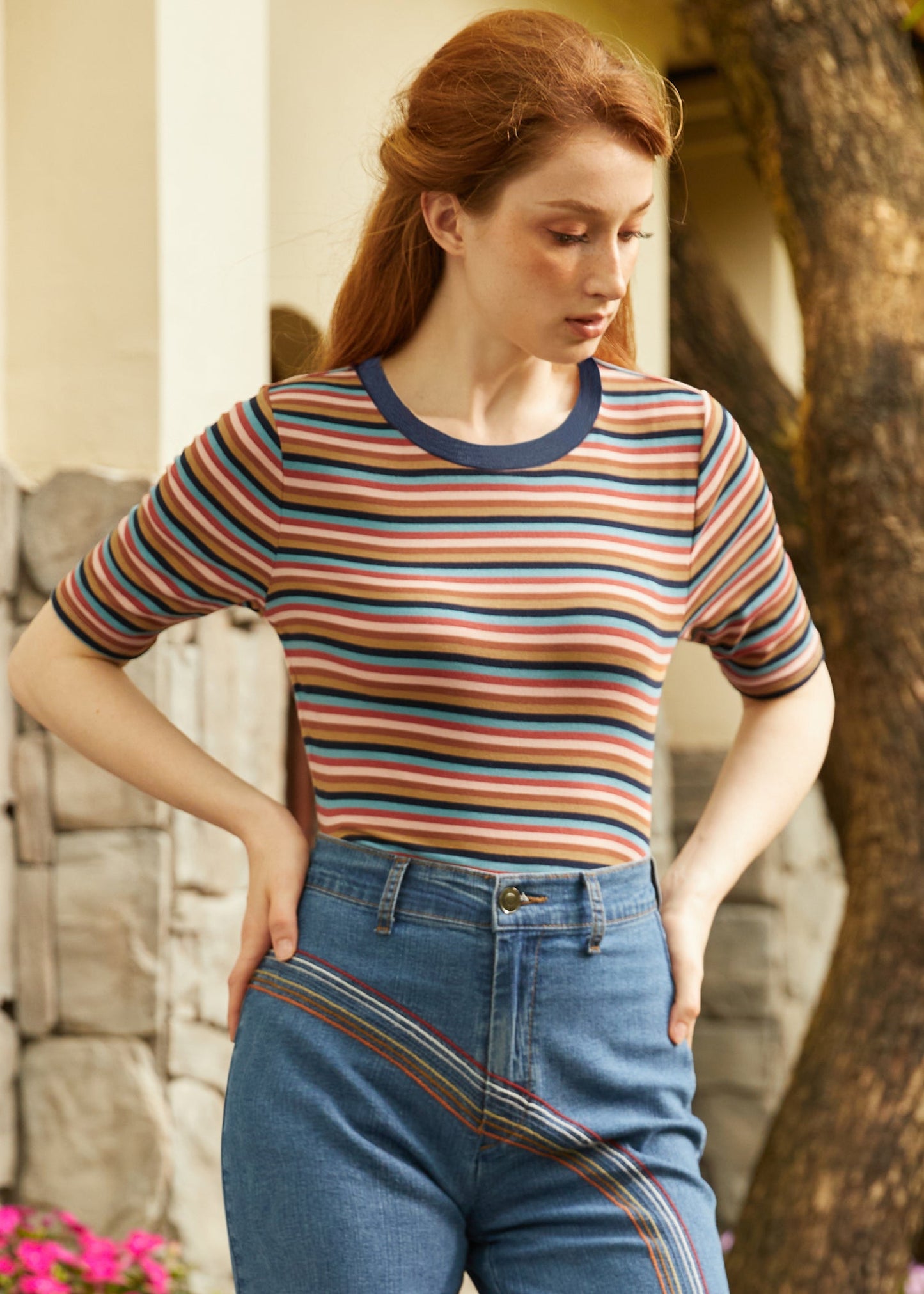 Doo-Wop Dazzler Scoopneck Tee