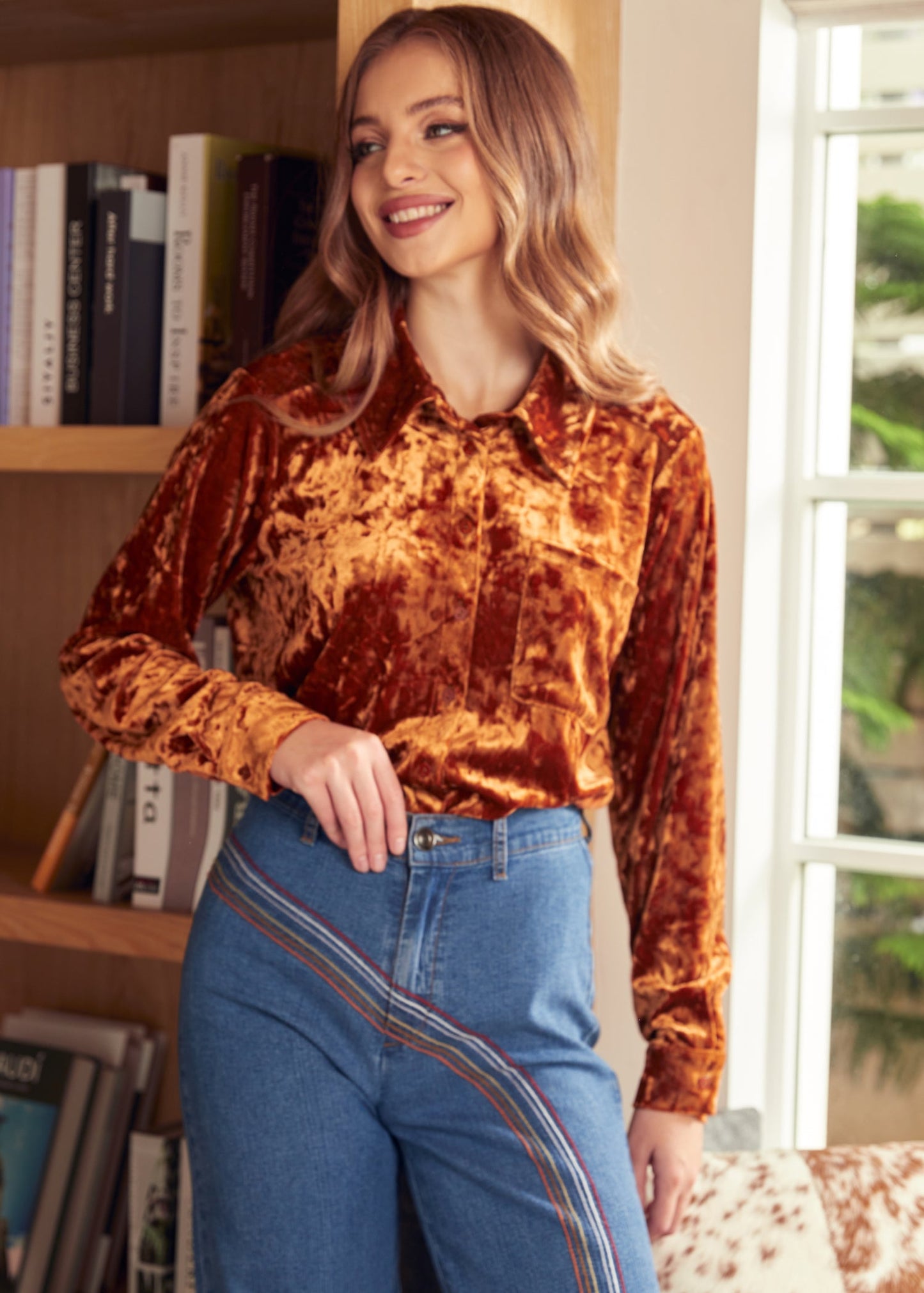 Reveling in the Retro Button Down Shirt