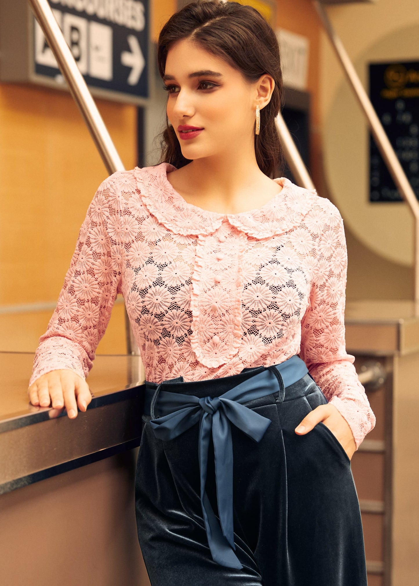 Charismatic Classic Peter Pan Top