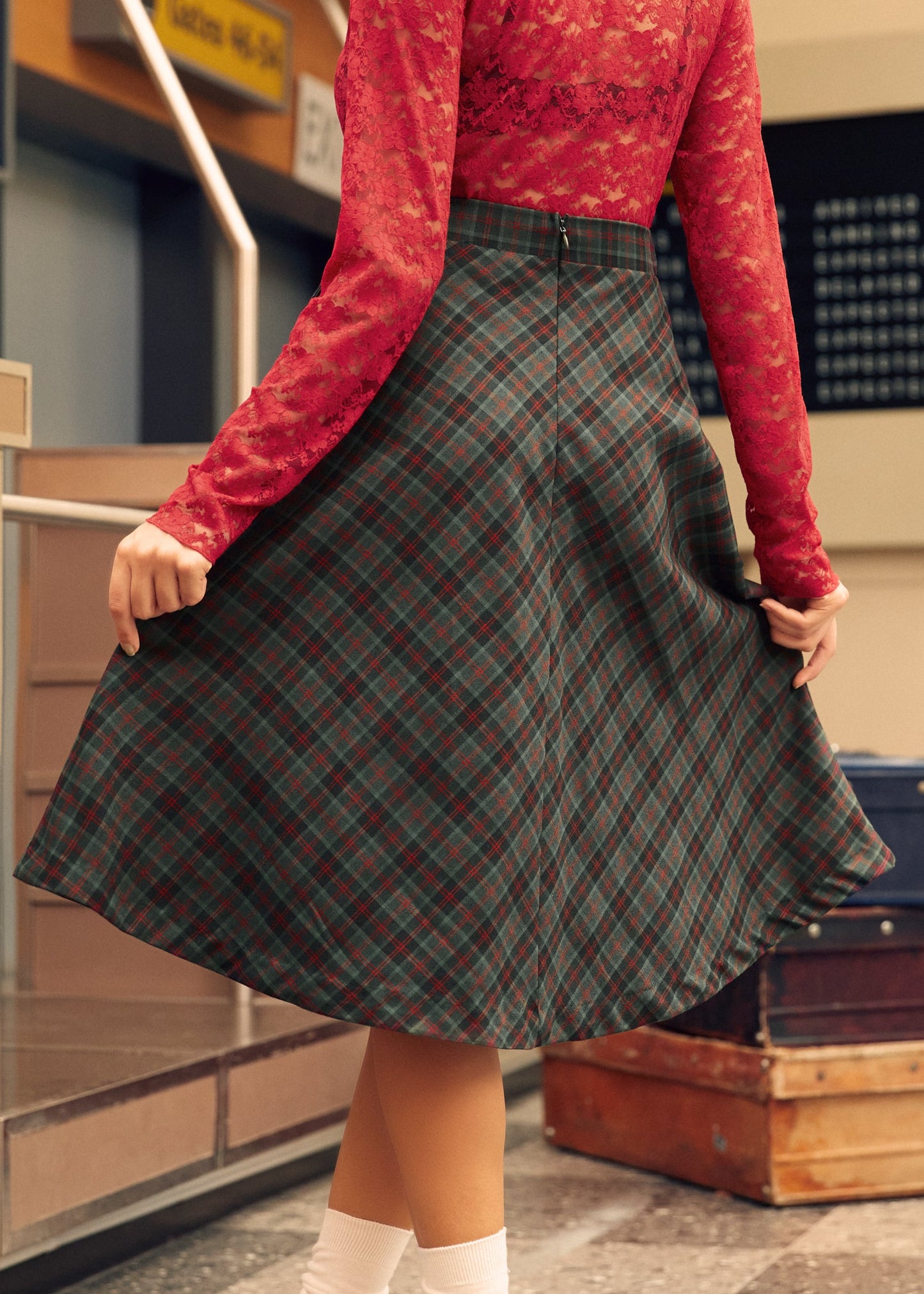 Golden Hour Gal Midi Skirt