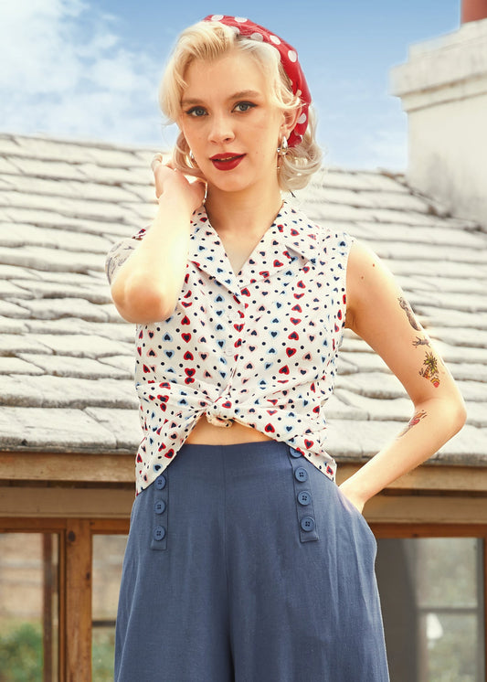 Feel the Morning Breeze Convertible Collar Shirt