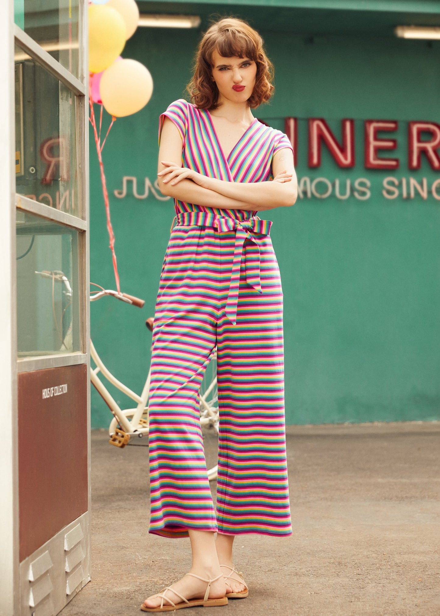 The Twist & Stripe Jumpsuit