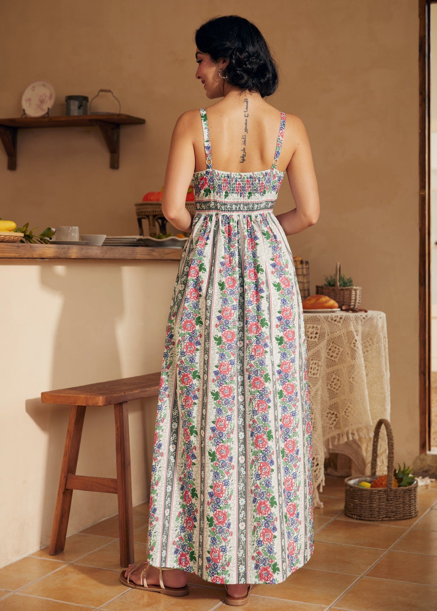 Starlit Stride Maxi Dress