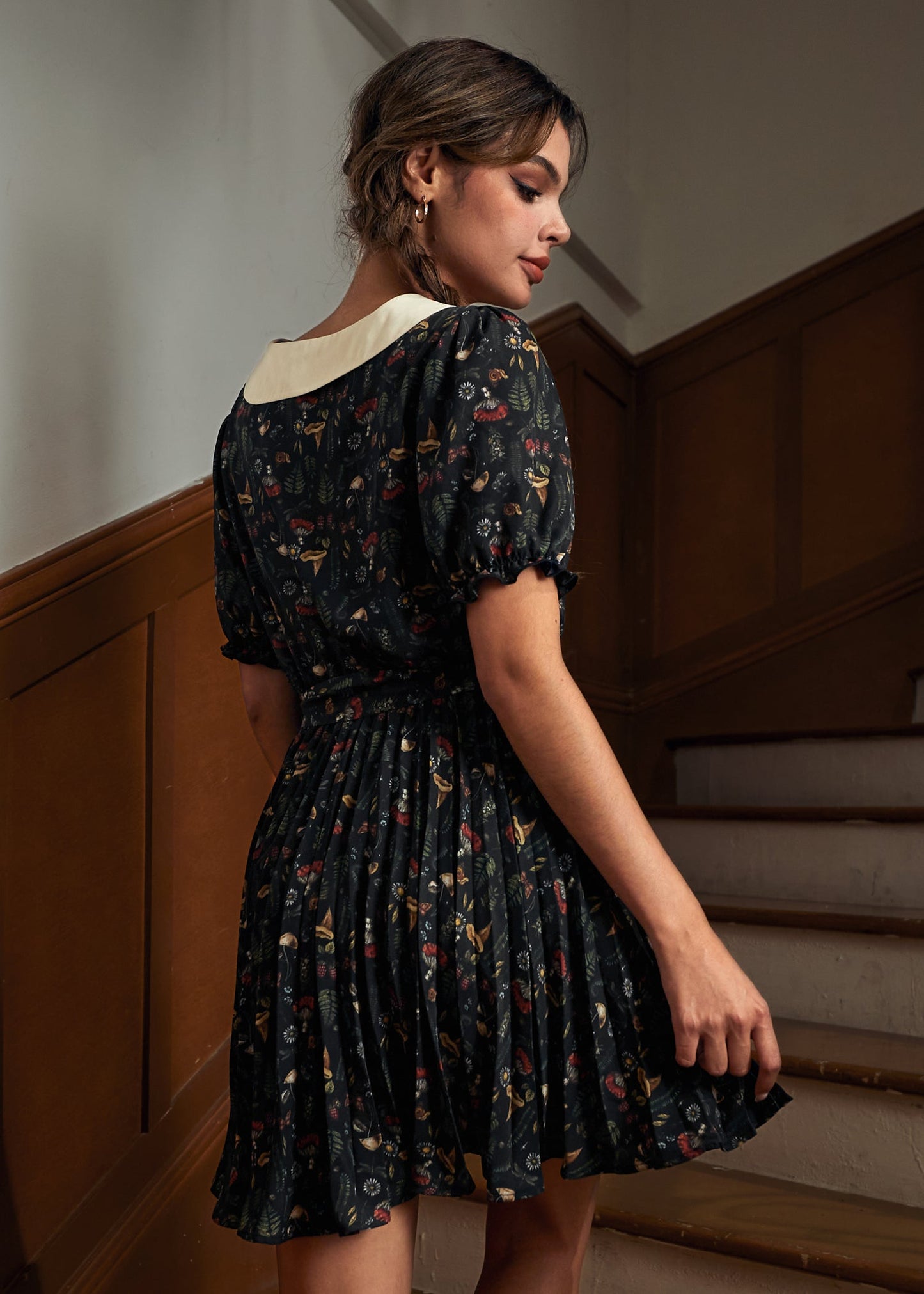 The Enchanted Study Fit & Flare Dress