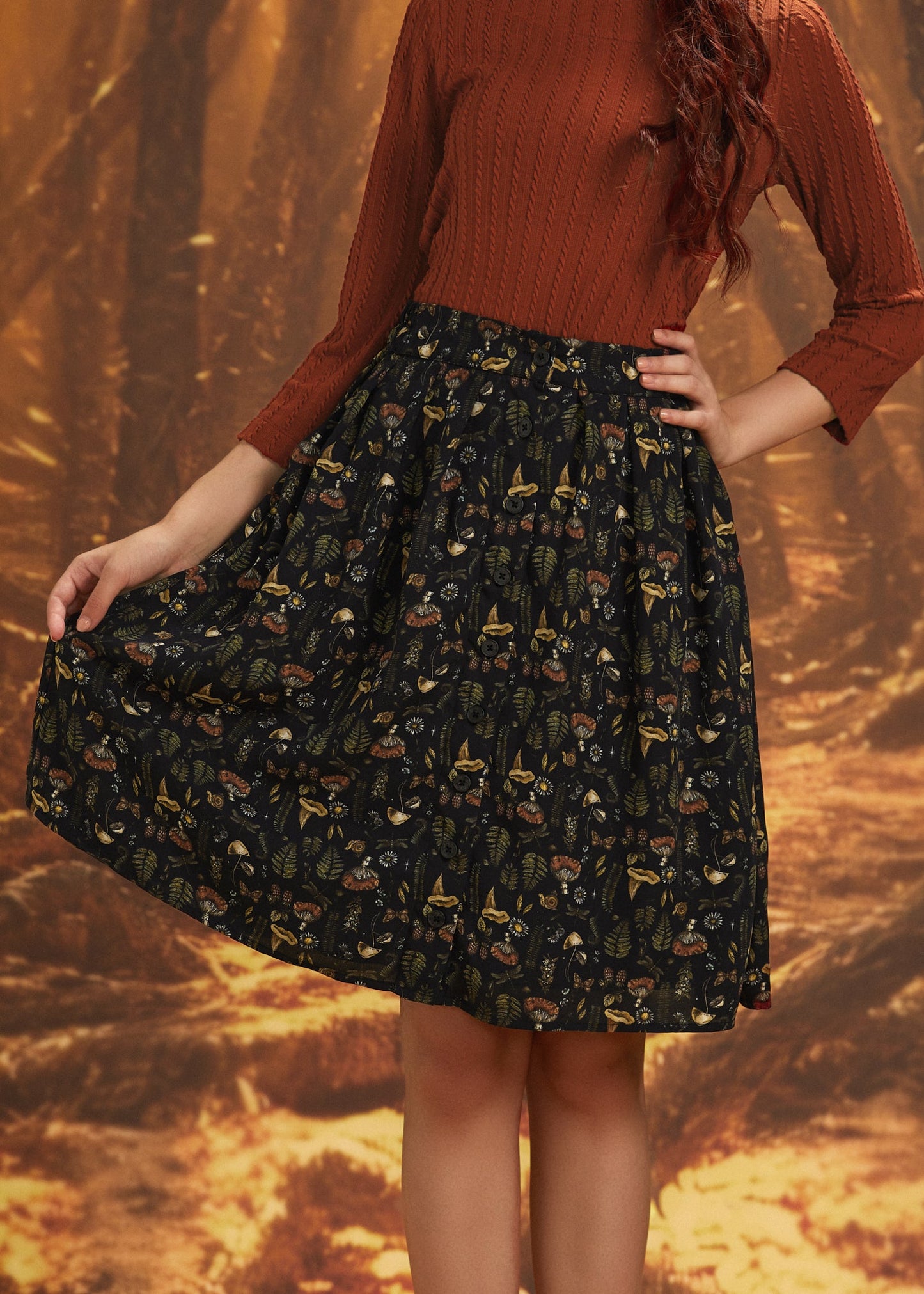 ModCloth Scholastic and Fantastic Jumper Skirt