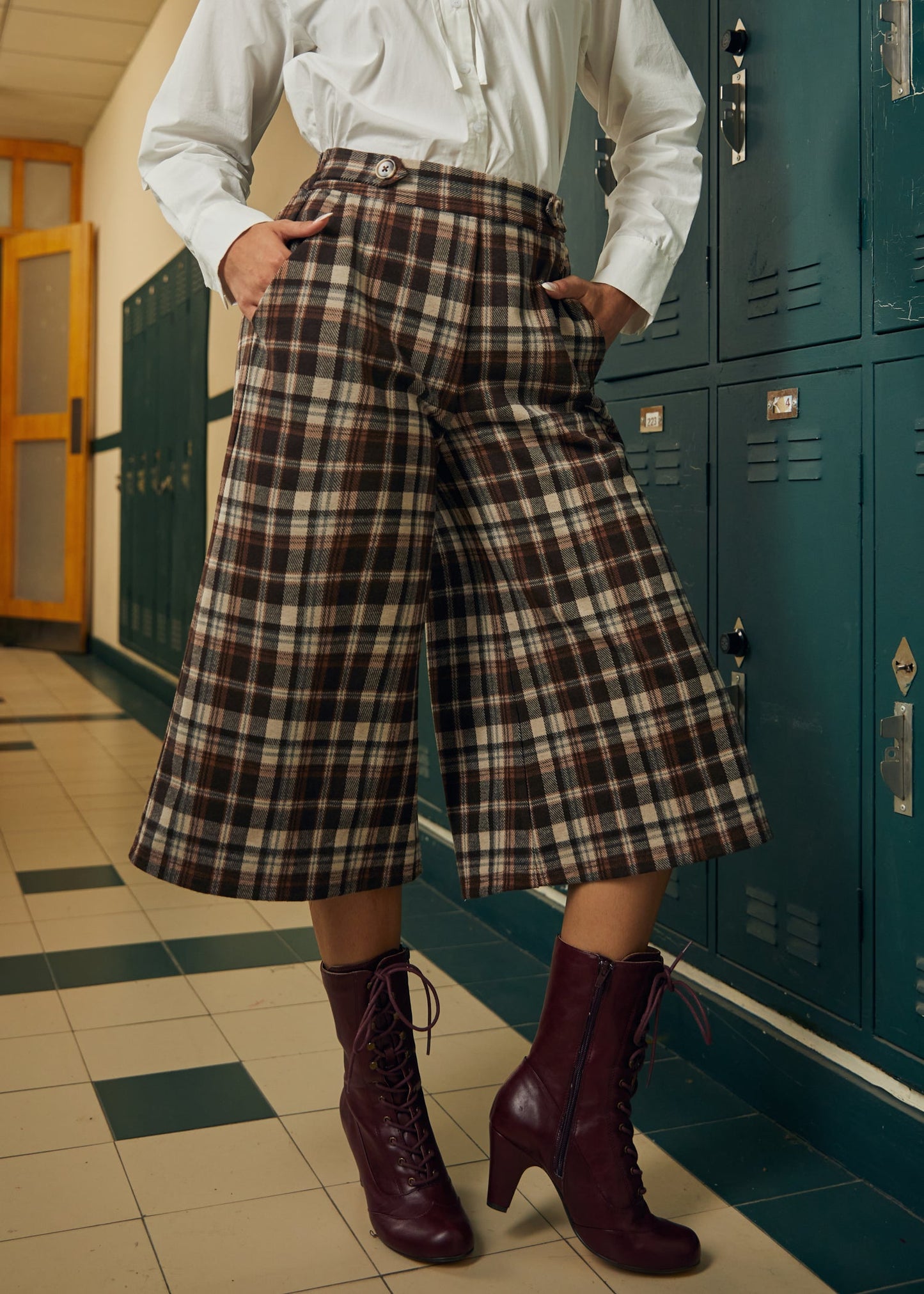The Plaiditude Gaucho Pants