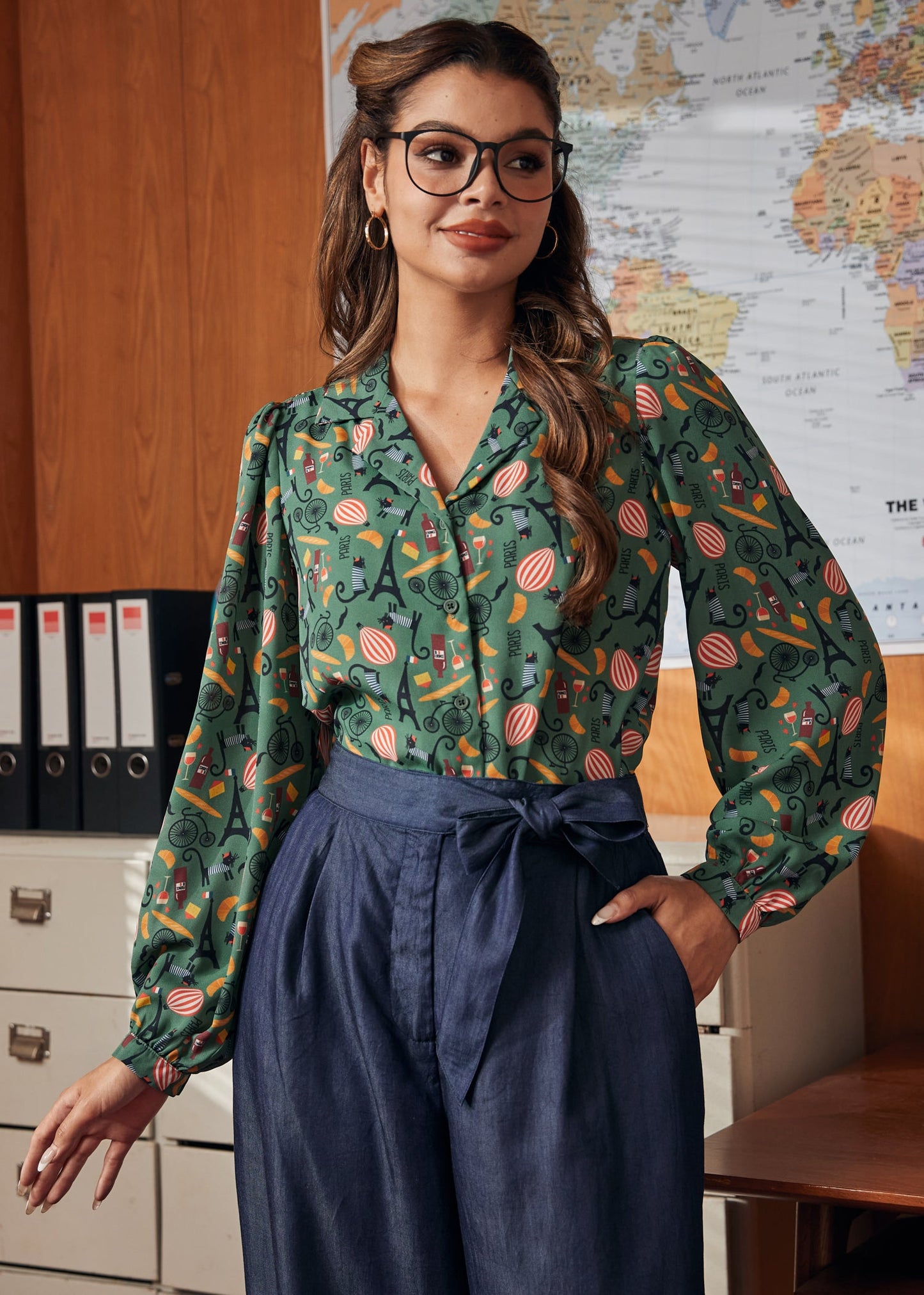 Call It a Classic Camp Collar Shirt