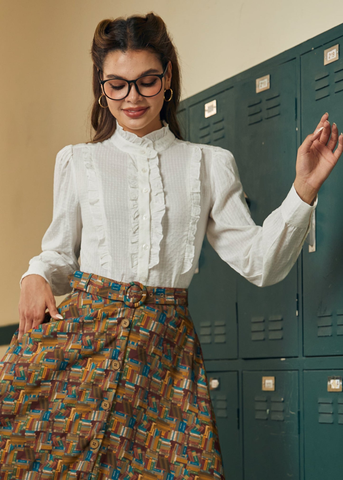 High Frill Blouse
