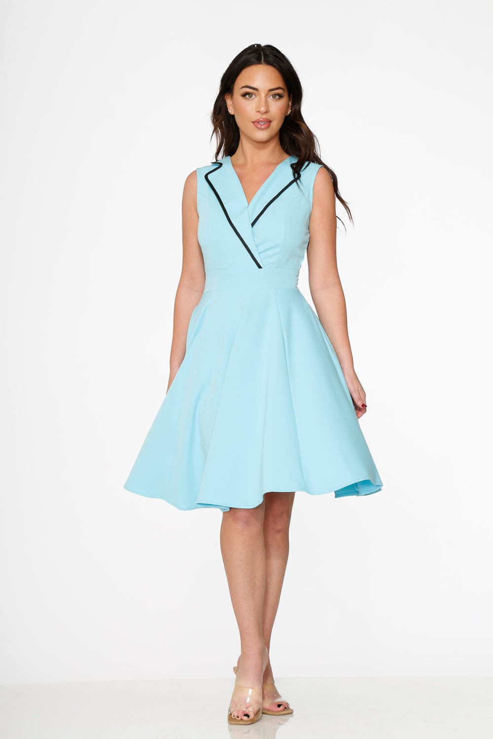 Blue Jenny Swing Dress