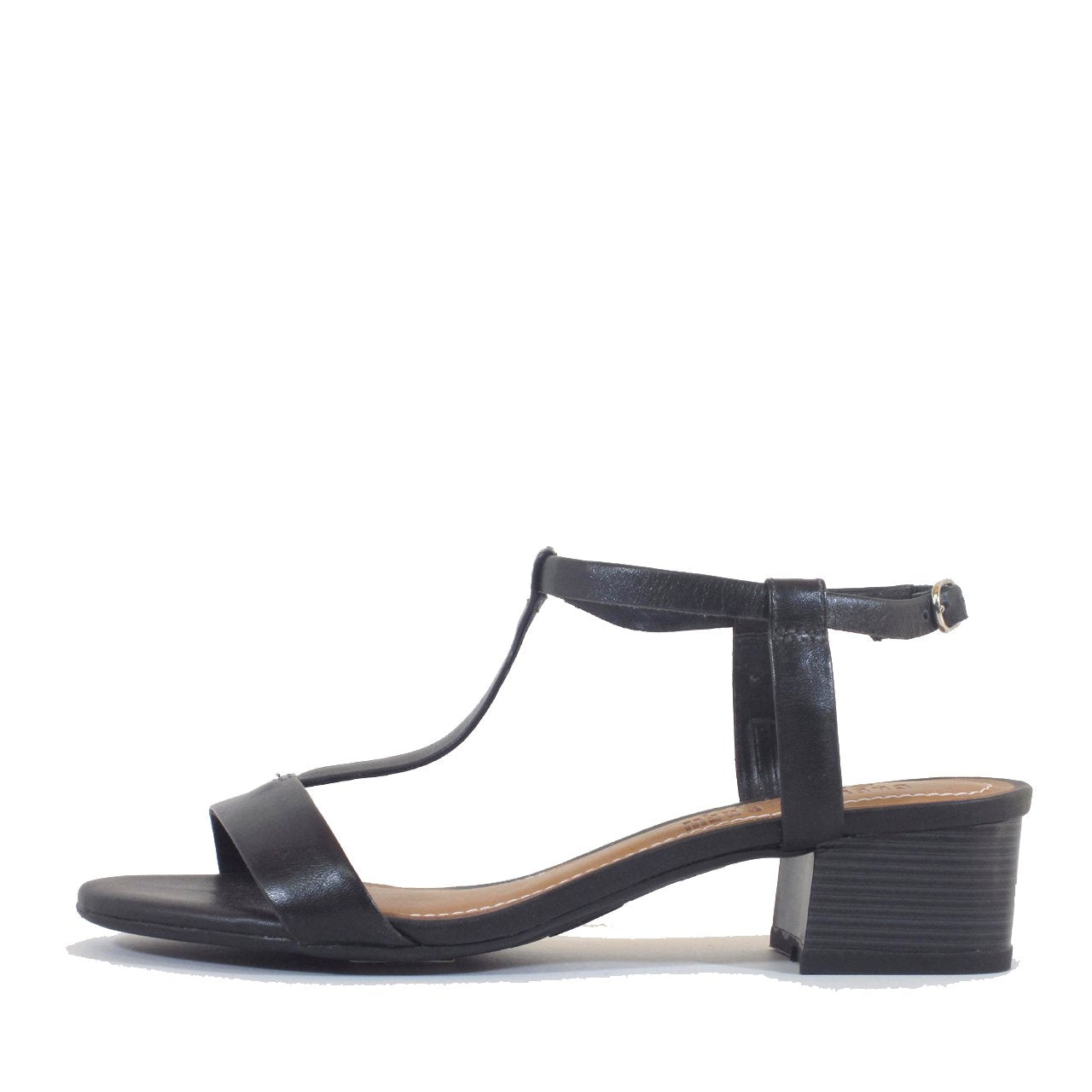 Terri T-Strap Suede Sandals