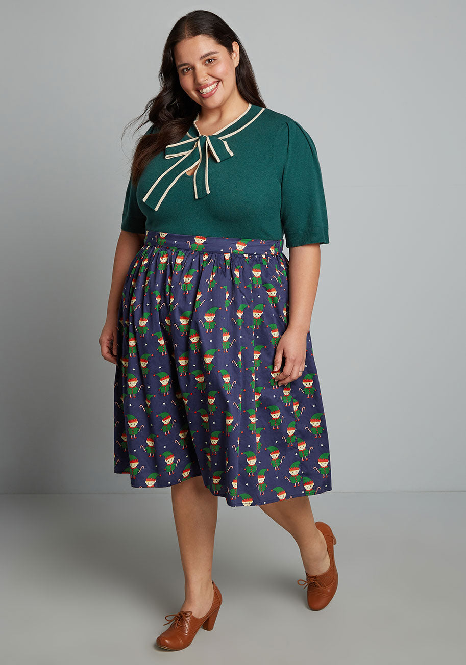 More Than Charming Cotton Skirt