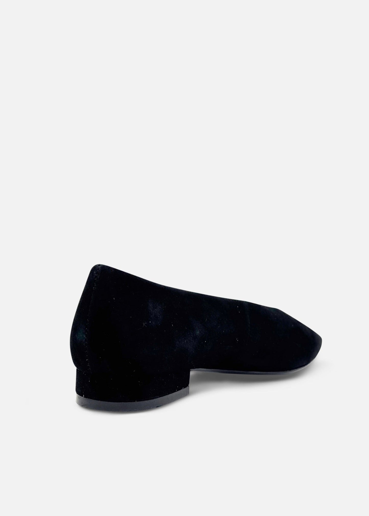 Slick Suede Ballet Flats