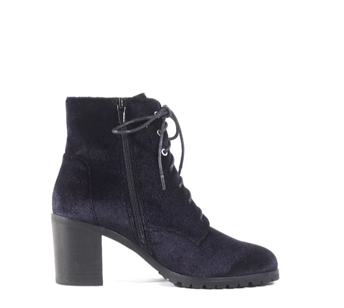 Timothy Velvet Booties