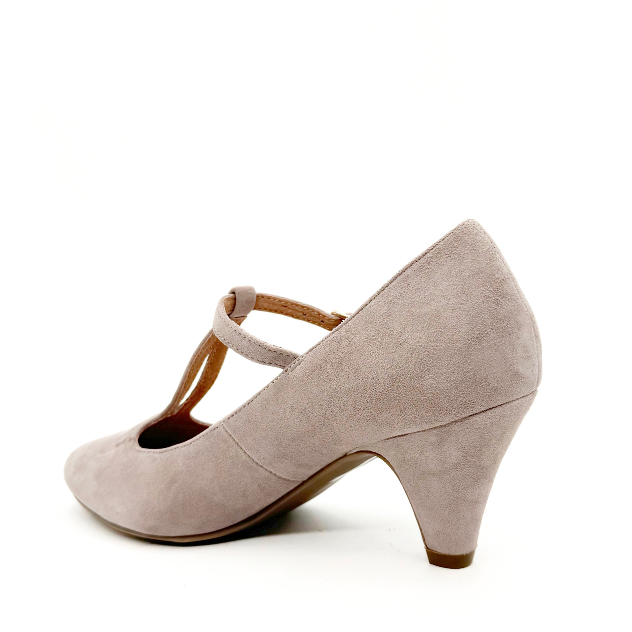 Gin T-Strap Heels