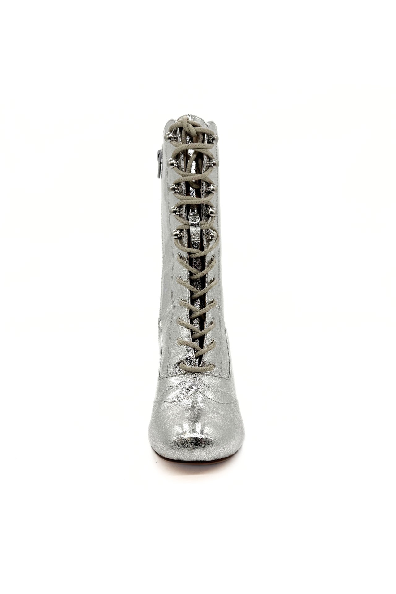 Claire Metallic Victorian Boots