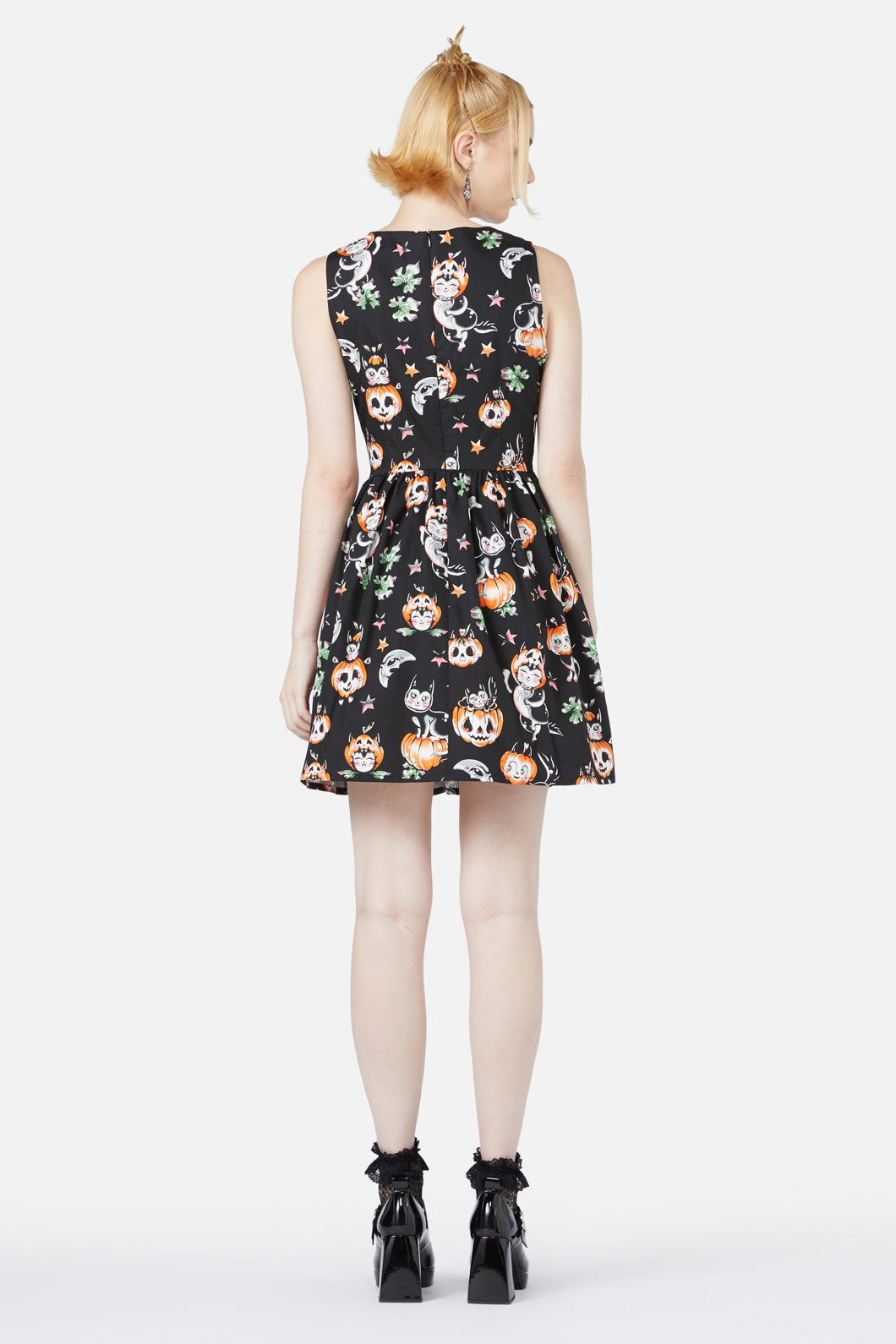 Pumpkin Patch Kitty Dress