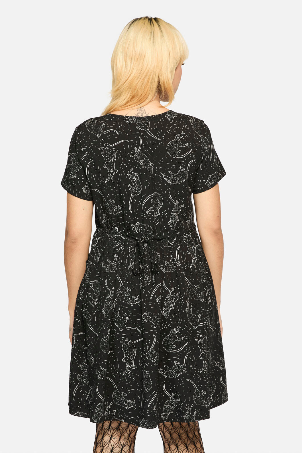 Ratbag Short Sleeved Grunge Dress