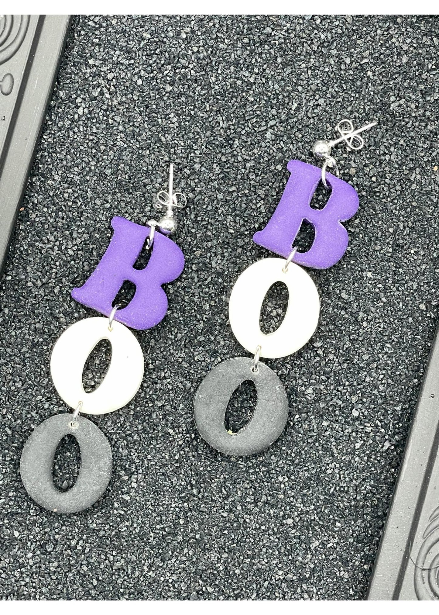 Salem BOO Dangle Earrings