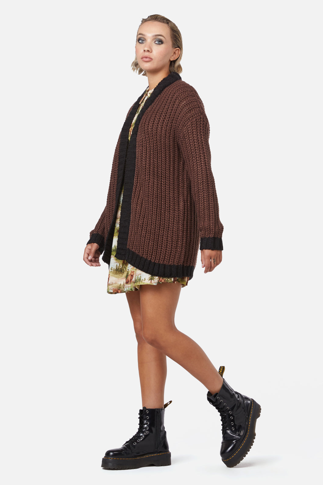 Field Work Chunky Knit Cardi