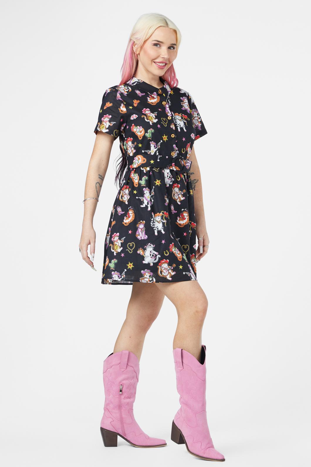 Meowdy Dress