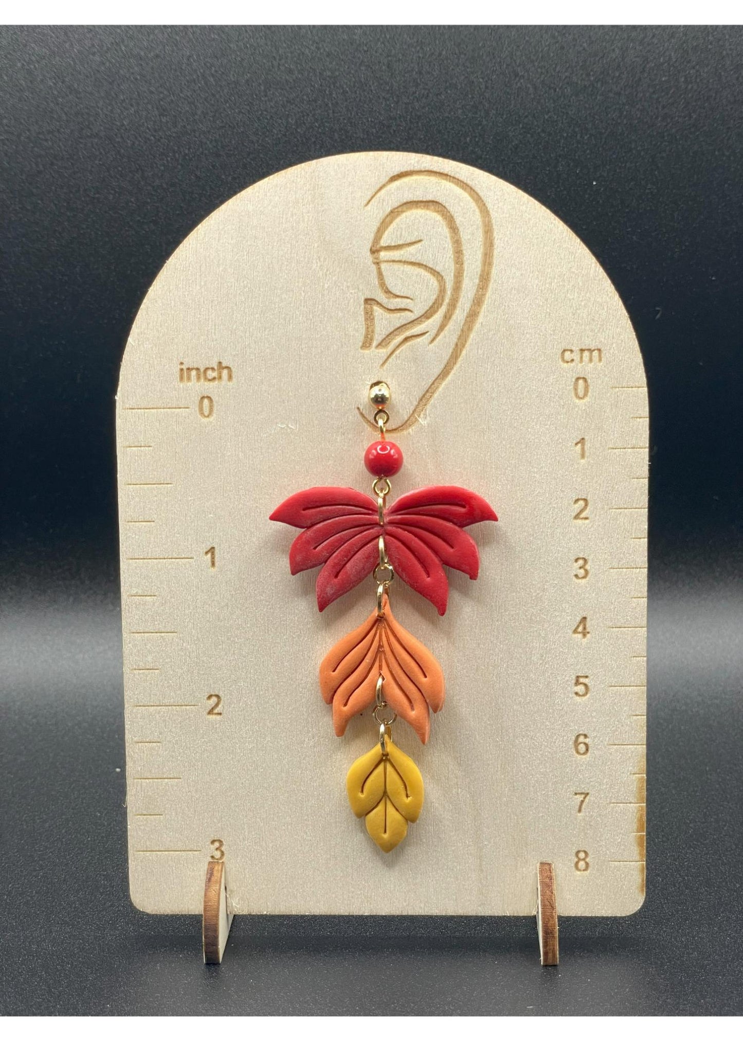 Salem Autumn Leaves Dangle Earrings