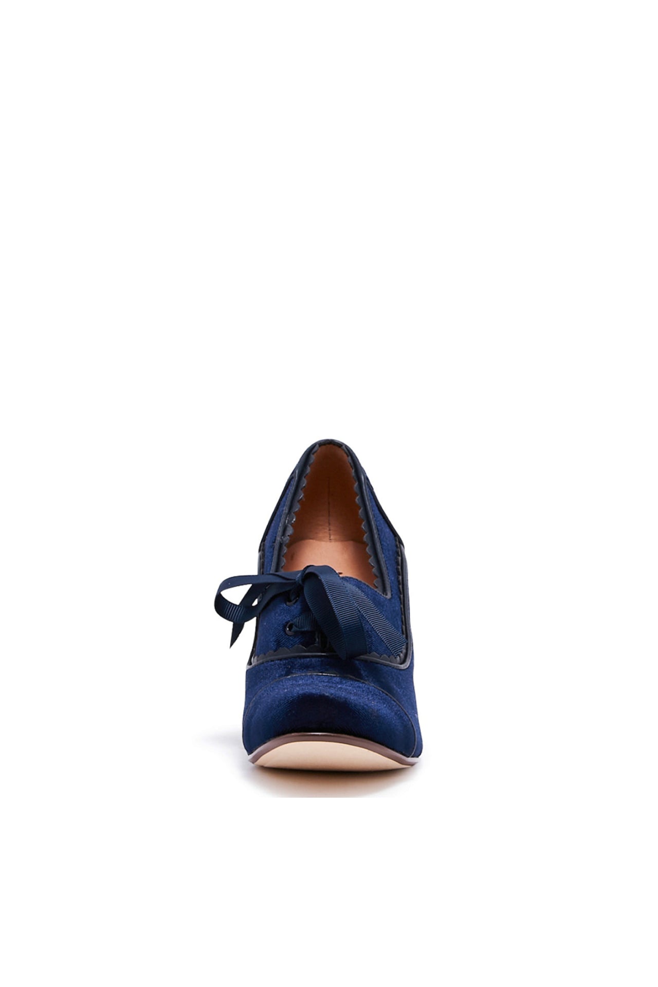 Madison Velvet Retro Heels