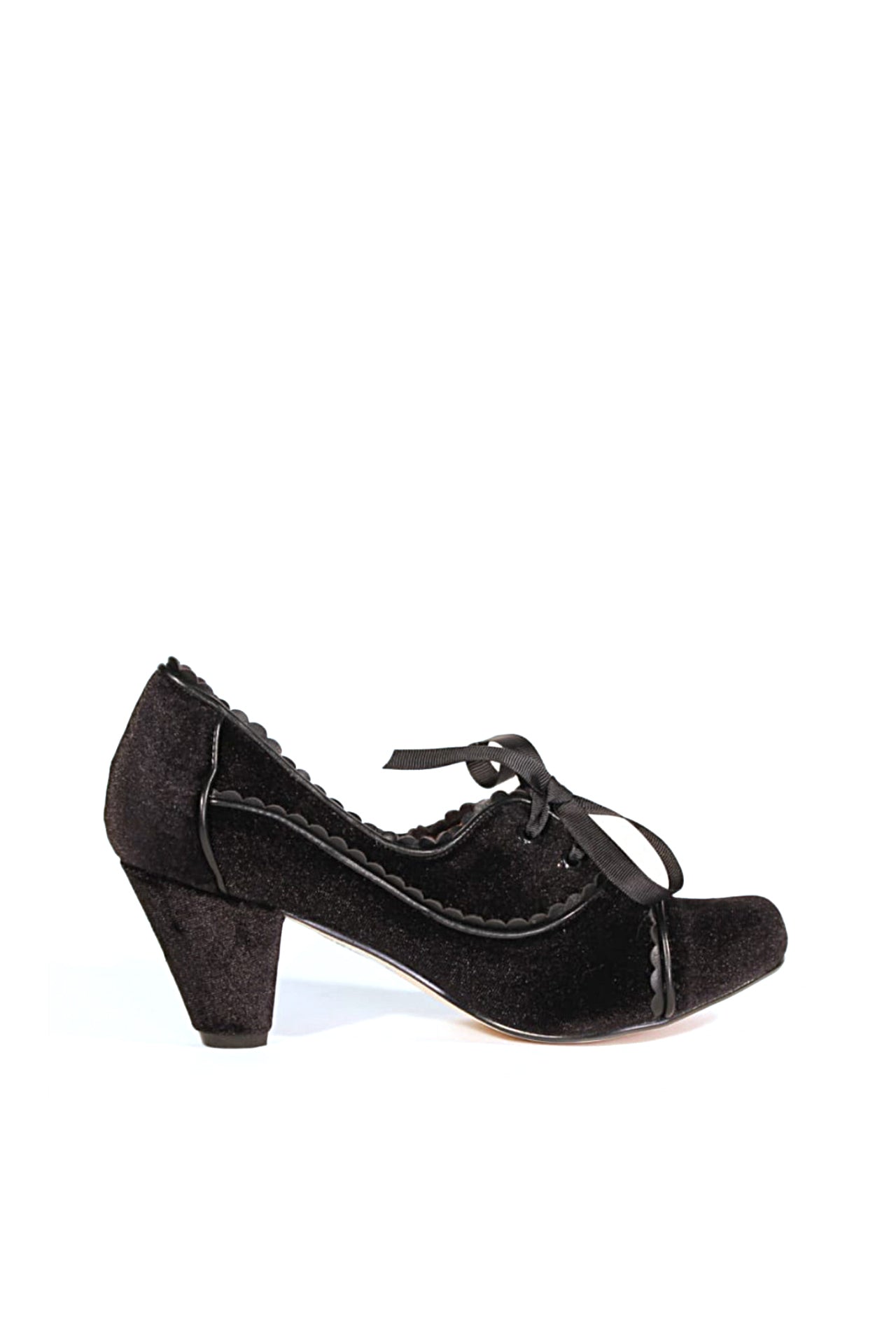 Madison Velvet Retro Heels