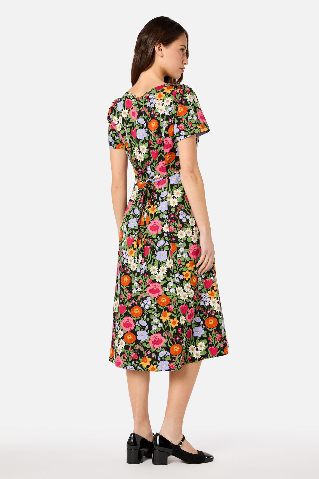 Floral Field Midi Dress