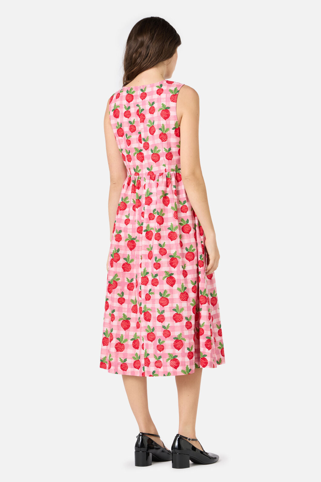 Radish Picnic Midi Dress