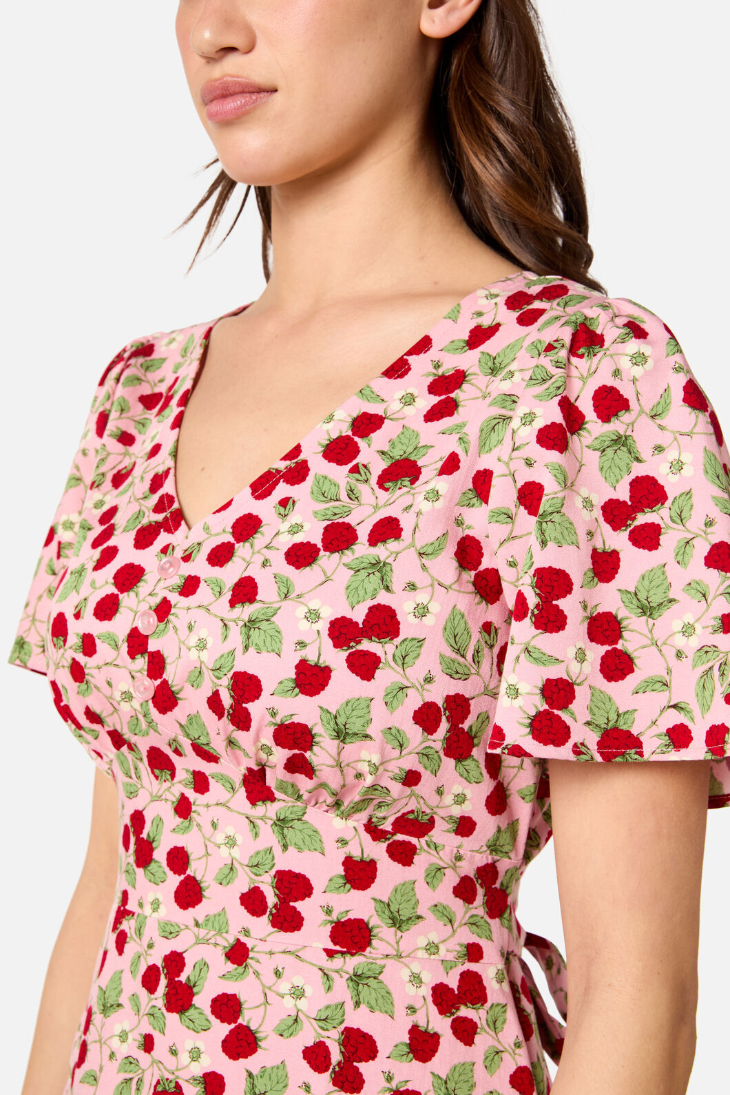 Raspberry Mini Dress