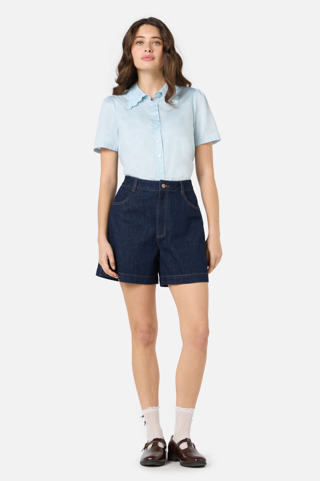 Lacey Collar Blouse