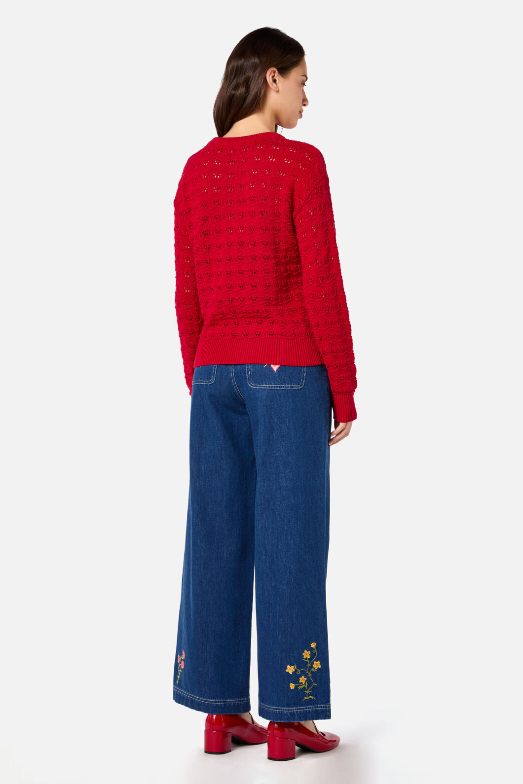 Bea Lacey Knit Sweater