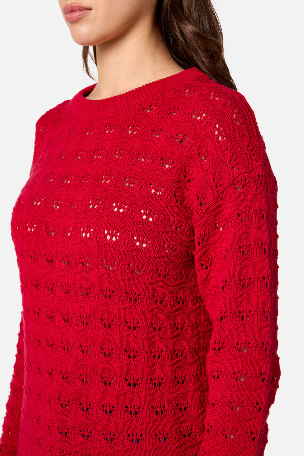 Bea Lacey Knit Sweater