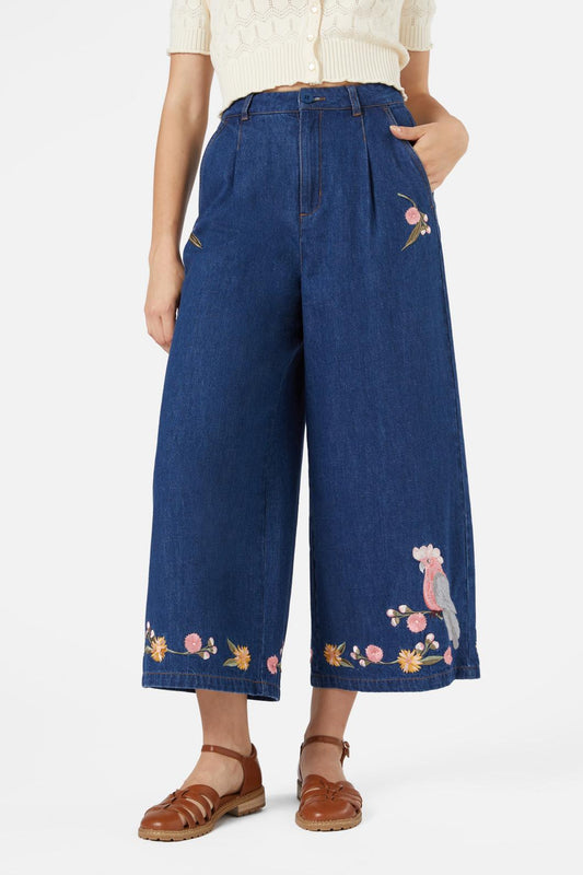 Galah Embroidered Culotte
