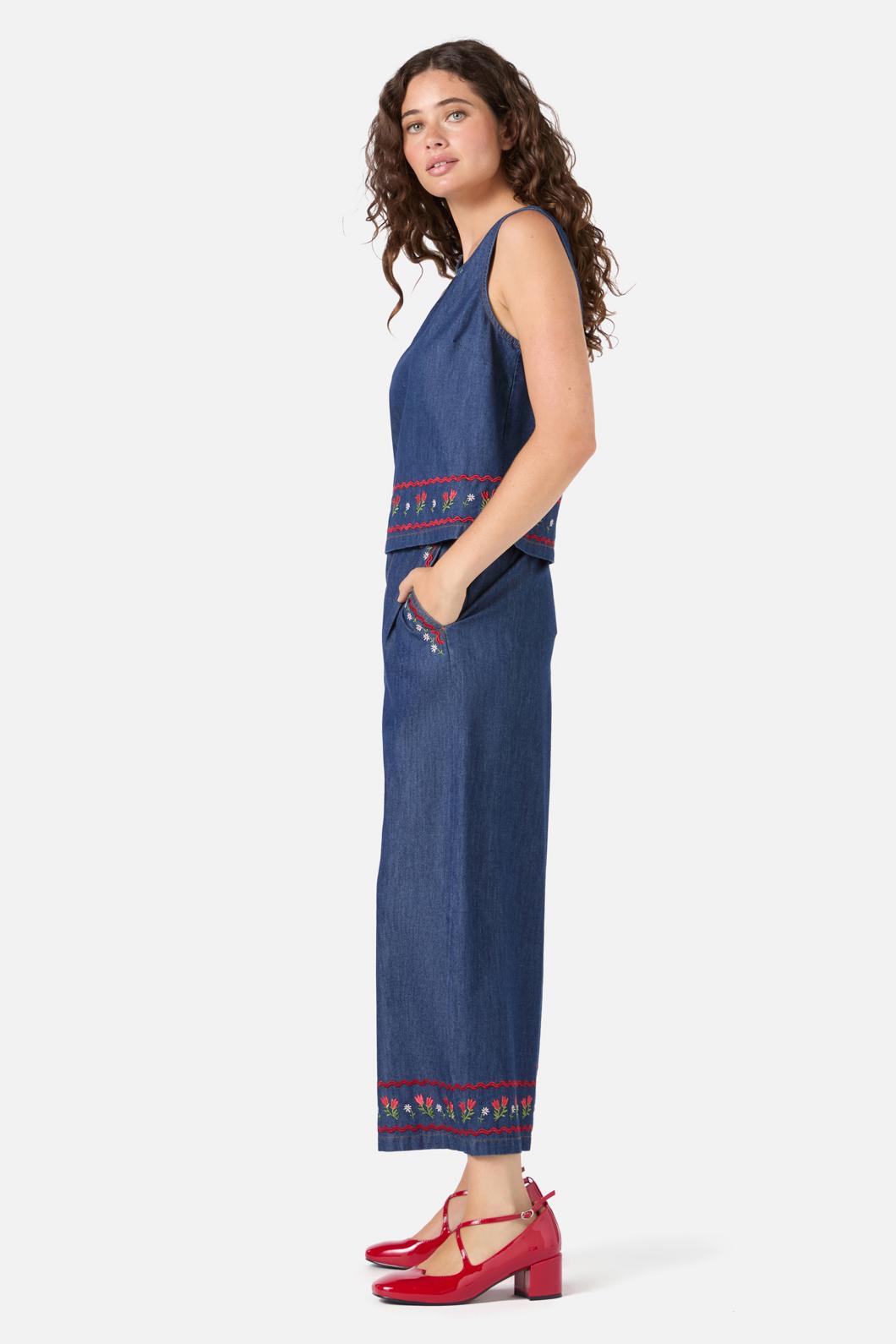 Meadow Embroidered Top